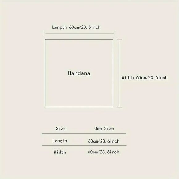 NWT - Vibrant Retro Printed Square Scarf (SKU 0256) - Picture 3 of 3